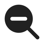 Zoom Out SVG Icon